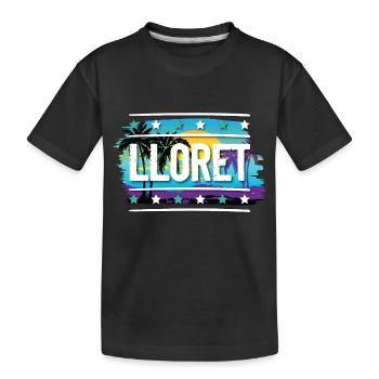 Lloret De Mar - T-shirt bio Premium Enfant - noir - Devant