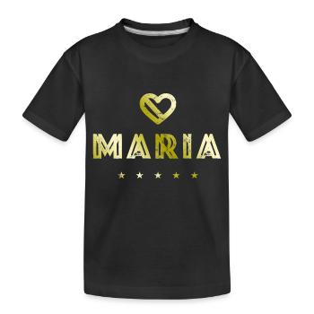 Maria Herz - T-shirt bio Premium Enfant - noir - Devant