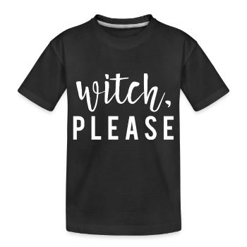 Halloween Witch Witchcraft Magic Magic Magic Magice Costume - Kids' Premium Organic T-Shirt - black - Front