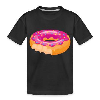 Donuts - T-shirt bio Premium Enfant - noir - Devant