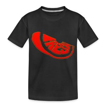 Frais frais doux nature frais fruits d’été frais - T-shirt bio Premium Enfant - noir - Devant