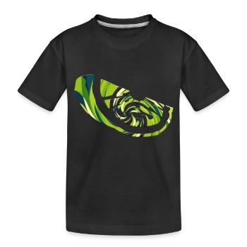 Frais frais doux nature frais fruits d’été frais - T-shirt bio Premium Enfant - noir - Devant