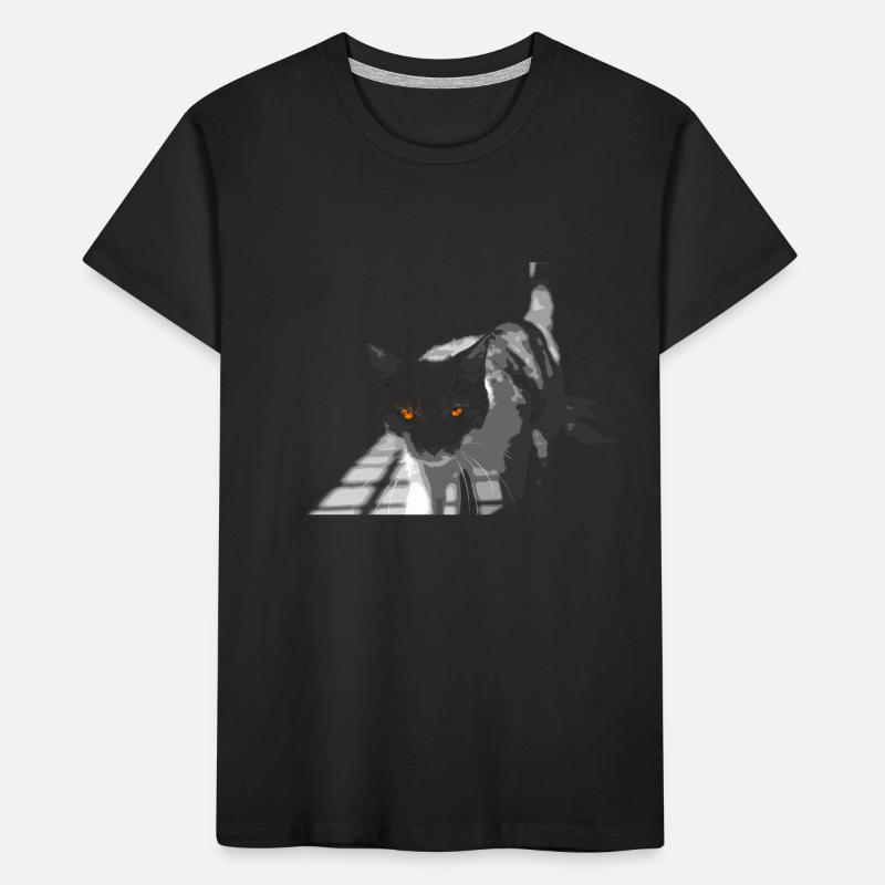 l'étrange chat T-shirt bio Premium Enfant