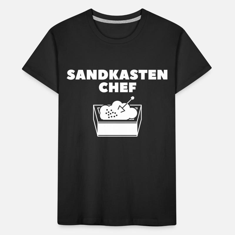Sandbox Chef Gift Idea Kids' Premium Organic T-Shirt