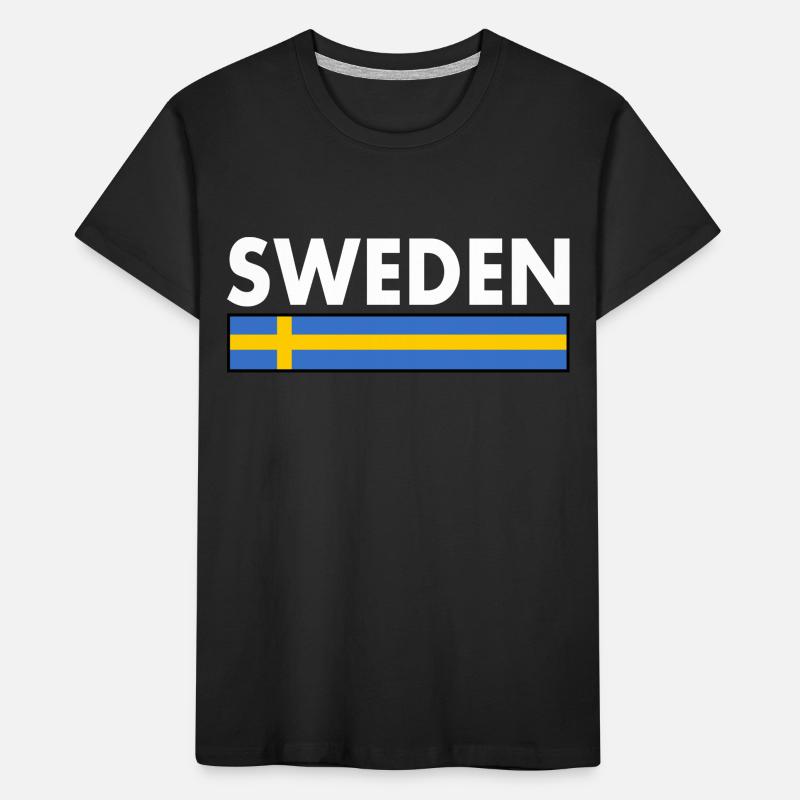 Schweden Kinder Premium Bio T-Shirt
