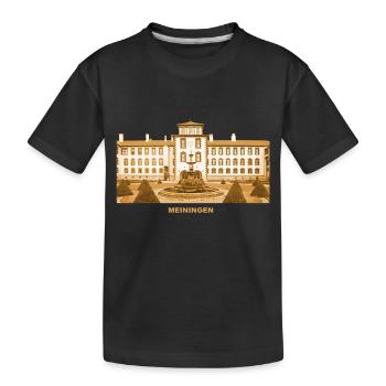 Meiningen Elisabethenburg Castle Thuringia - Kids' Premium Organic T-Shirt - black - Front