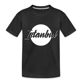 Istanbul - Kinder Premium Bio T-Shirt - Schwarz - Vorne