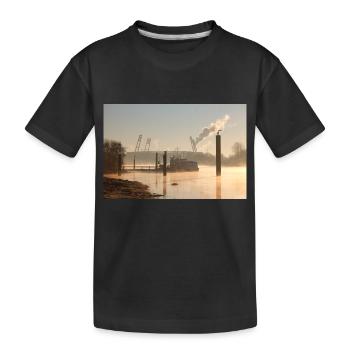 Weserstadion - Kinder Premium Bio T-Shirt - Schwarz - Vorne
