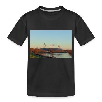 Weserstadion - Kinder Premium Bio T-Shirt - Schwarz - Vorne