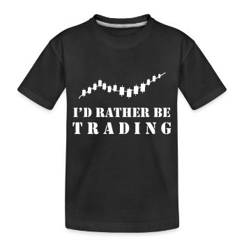 Bitcoin Trading Crypto Stocks - T-shirt bio Premium Enfant - noir - Devant