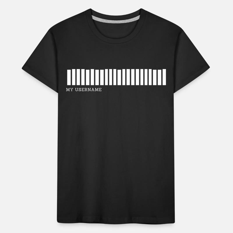Username (Barcode) Kinder Premium Bio T-Shirt
