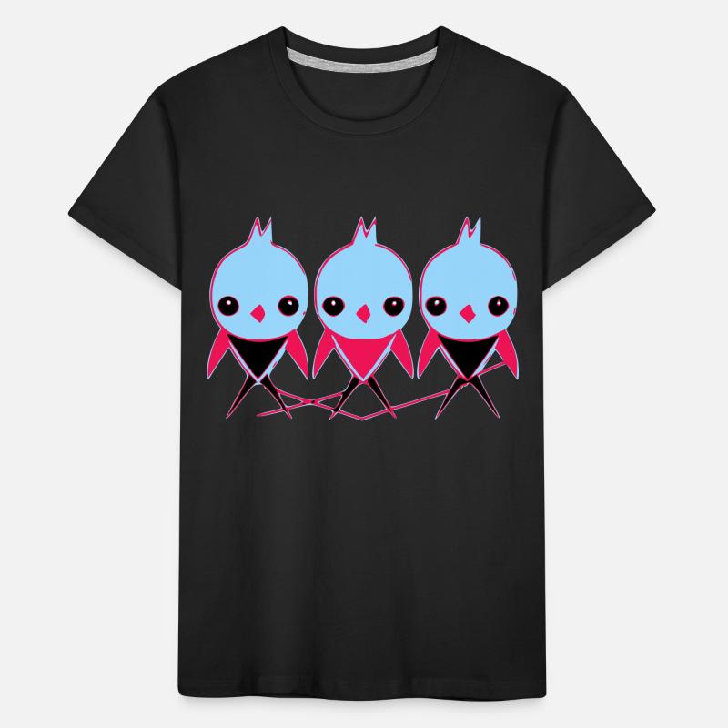 3 petits oiseaux T-shirt bio Premium Enfant