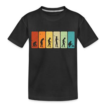 Vintage Remote Controlled Car Racing Evolution Rc - Kinder Premium Bio T-Shirt - Schwarz - Vorne