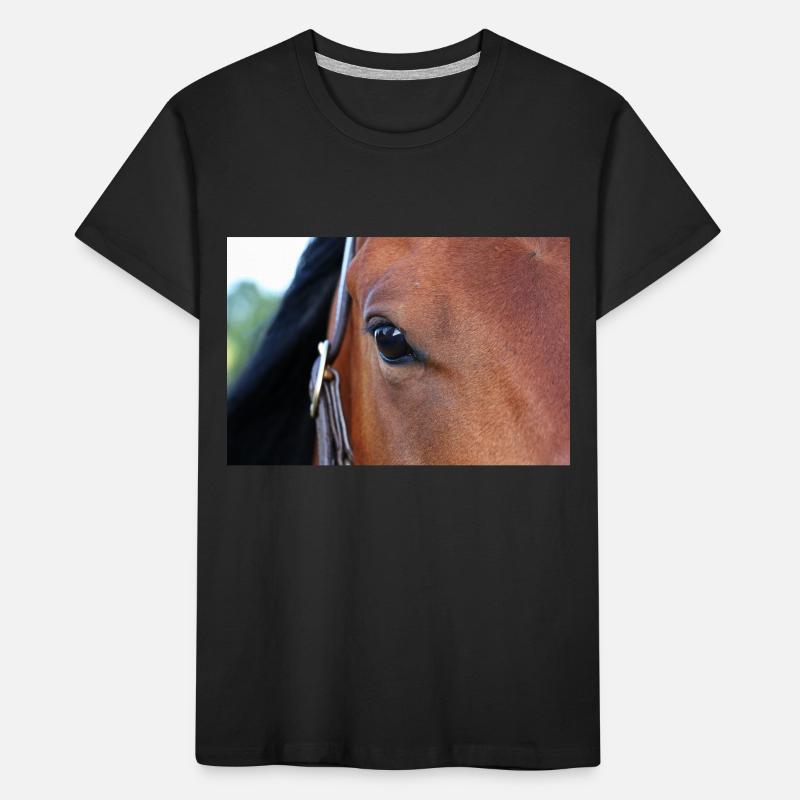Oeil de cheval T-shirt bio Premium Enfant