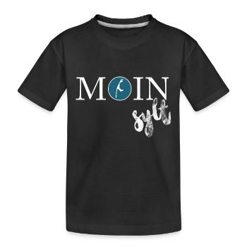 MOIN sylt - Kinder Premium Bio T-Shirt - Schwarz - Vorne