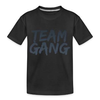 Team Gang - Party-Eyecatcher - Company - Kids' Premium Organic T-Shirt - black - Front