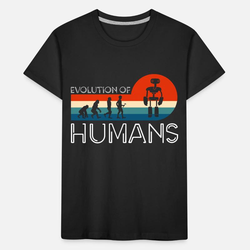 Android Cyborg Kinder Premium Bio T-Shirt