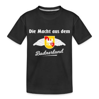 Die Süddeutschen aus Baden - Kinder Premium Bio T-Shirt - Schwarz - Vorne