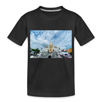 ThaiLand Trave Agoda - Kinder Premium Bio T-Shirt - Schwarz - Vorne