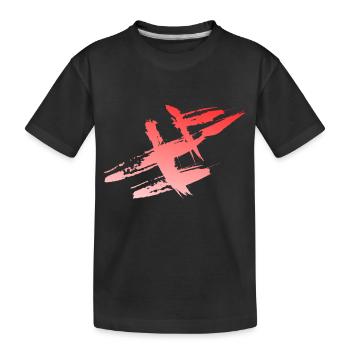 Couleurs de décoration - motif minimal - T-shirt bio Premium Enfant - noir - Devant