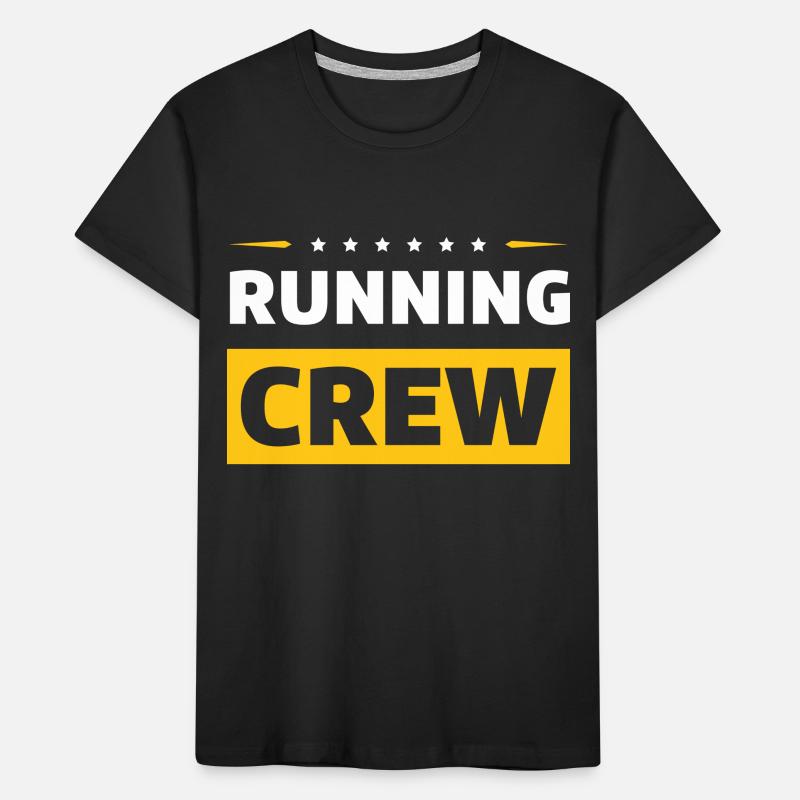 Équipe de course T-shirt bio Premium Enfant
