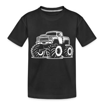 Monster Truck Monster Truck Lover Fan - T-shirt bio Premium Enfant - noir - Devant