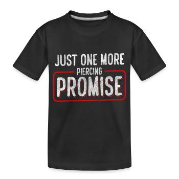 Piercing Needle Profession Body - Kids' Premium Organic T-Shirt - black - Front