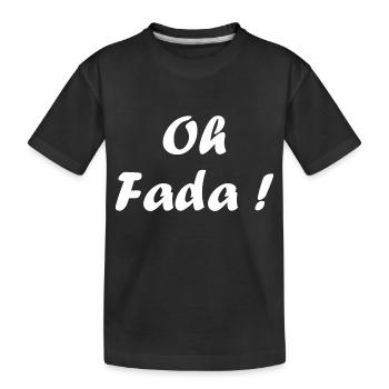 Oh fada - T-shirt bio Premium Enfant - noir - Devant