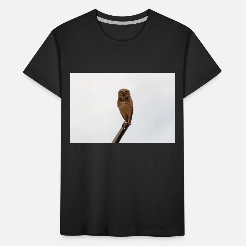 Die Eule Kinder Premium Bio T-Shirt