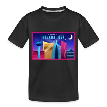 Nevada Fil-Am Design pour les fiers Pinoys - T-shirt bio Premium Enfant - noir - Devant