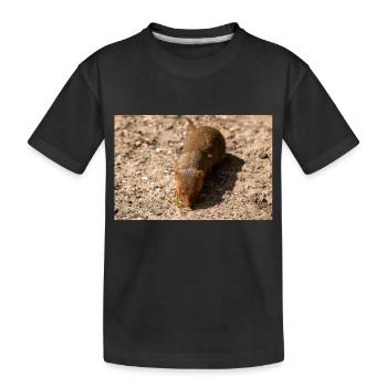 mangouste naine (en allemand Zwergmangusten) Helogale - T-shirt bio Premium Enfant - noir - Devant