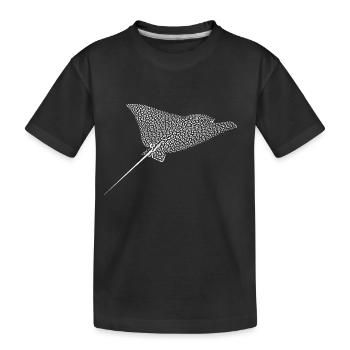 Skate - Kids' Premium Organic T-Shirt - black - Front