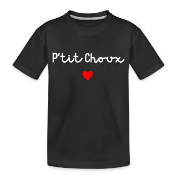 P’tit choux - T-shirt bio Premium Enfant - noir - Devant