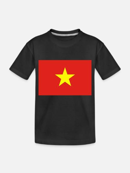 Vietnam flag / Drapeau Viêt Nam - T-shirt bio Premium Enfant - noir