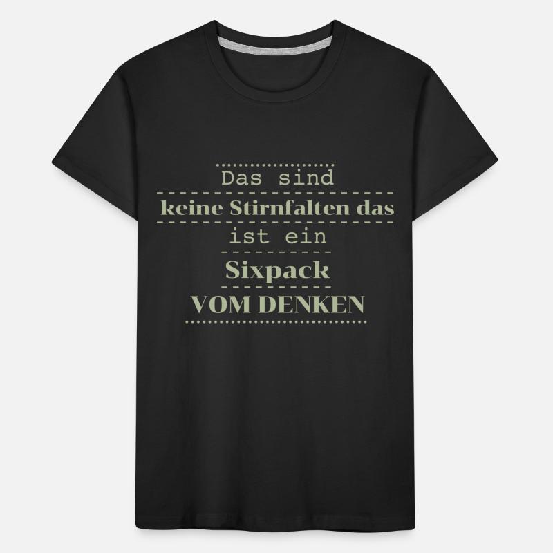 Funny Saying Six Pack Kids' Premium Organic T-Shirt