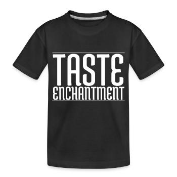 Bday Culinary Wanderlust Délices culinaires cool - T-shirt bio Premium Enfant - noir - Devant