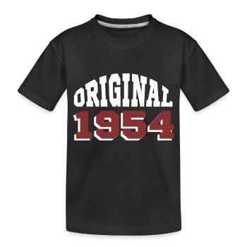 Original 1954 - T-shirt bio Premium Enfant - noir - Devant
