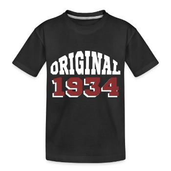 Original 1934 - T-shirt bio Premium Enfant - noir - Devant