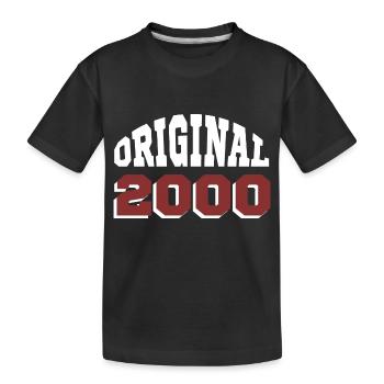 Original 2000 - T-shirt bio Premium Enfant - noir - Devant