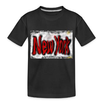 New York Street Art - T-shirt bio Premium Enfant - noir - Devant