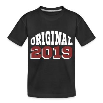 Original 2019 - T-shirt bio Premium Enfant - noir - Devant