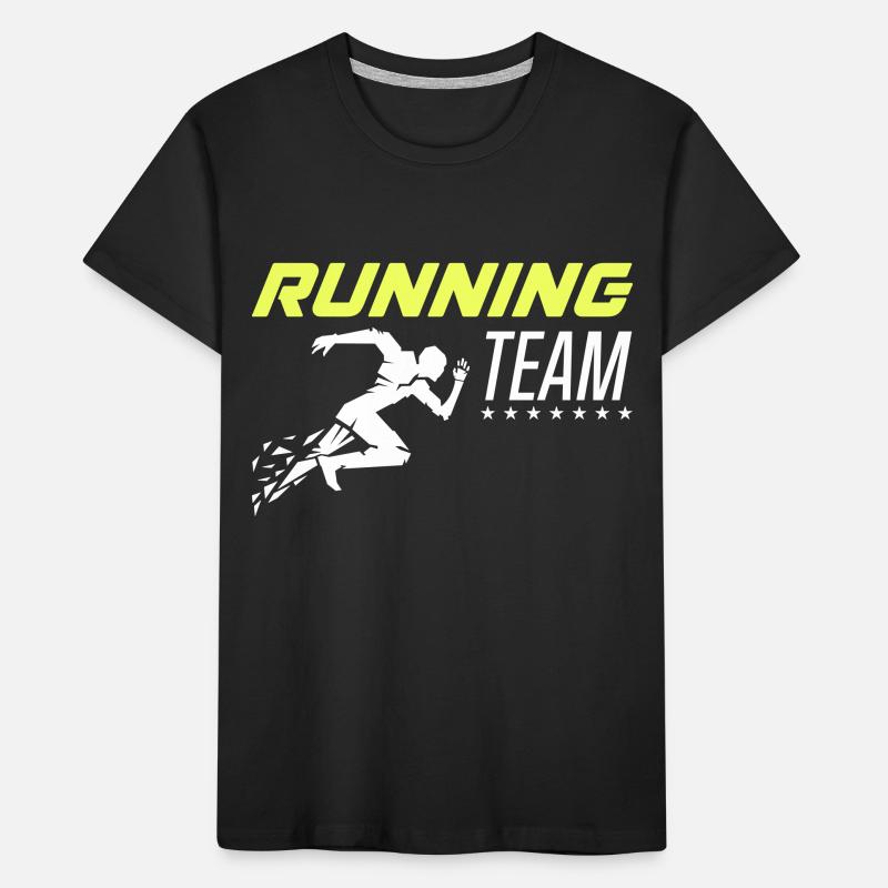 Running Team 1 Kids' Premium Organic T-Shirt