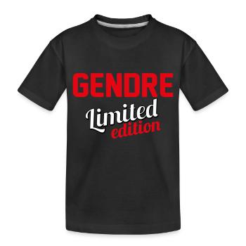 GENDRE LIMITED EDITION - T-shirt bio Premium Enfant - noir - Devant