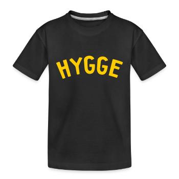 Hygge Style de vie scandinave - T-shirt bio Premium Enfant - noir - Devant