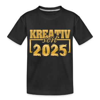 Concepteur de sites Web 2025 - T-shirt bio Premium Enfant - noir - Devant