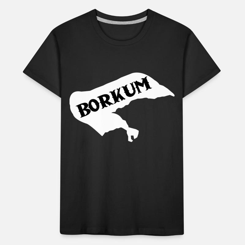 borkum insel Kinder Premium Bio T-Shirt