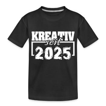 Schauspieler 2025 - Kinder Premium Bio T-Shirt - Schwarz - Vorne