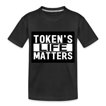Token's Life Matters - T-shirt bio Premium Enfant - noir - Devant
