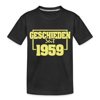 1959 - Kids' Premium Organic T-Shirt - black - Front
