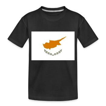 Chypre - T-shirt bio Premium Enfant - noir - Devant